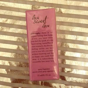 Philosophy love sweet love spray fragrance 0.5oz